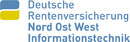 Logo Deutsche Rentenversicherung Nord Ost West Informationstechnik GmbH in Laatzen bei Hannover
